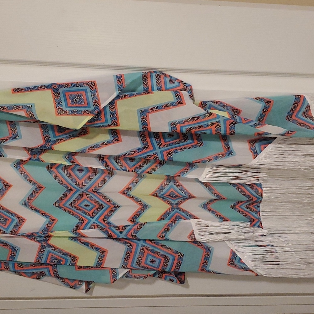 Op  Women's  Sheer Cardigan Multi  Colors Size L ( 11-13)